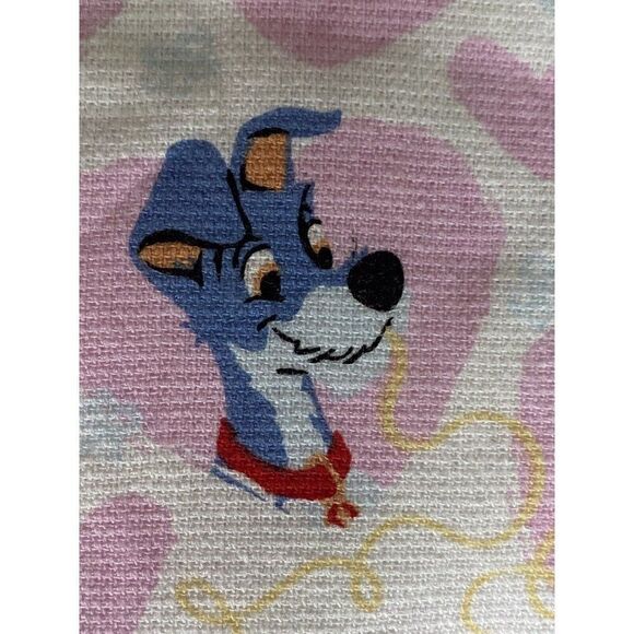 2 Pack Disney Lady And The Tramp Kitchen Towels Hearts Valentines Day NEW - Picture 7 of 13